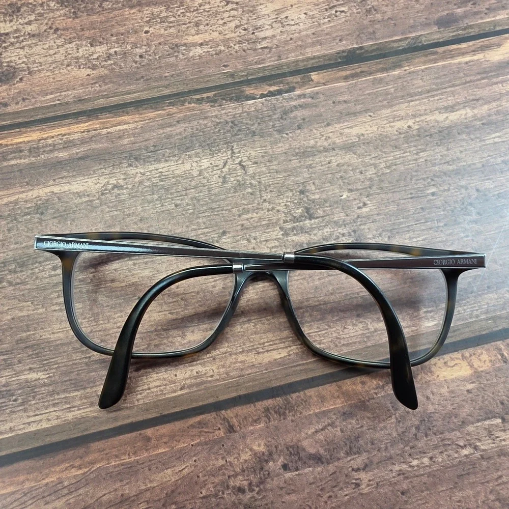 Giorgio Armani AR7112 5089 Matte Tortoise Eyeglass 53-17-140 Italy FRAMES ONLY